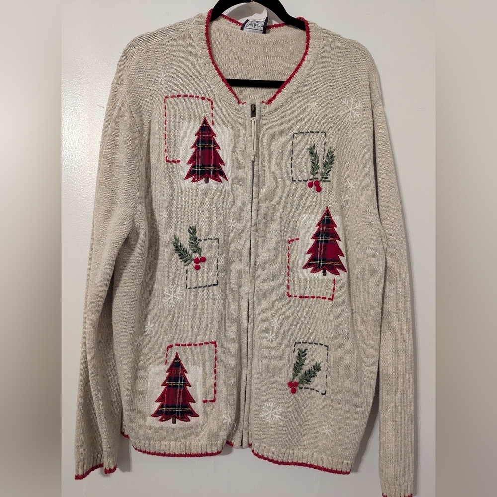 Southern Lady Christmas Sweater - Size Large